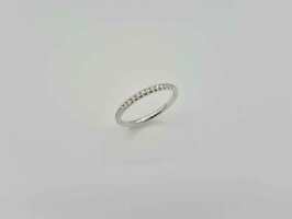 Bague dames or - Or blanc 18 ct | Sans Marque