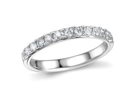 Bague dames or - Or blanc 18 ct | Sans Marque