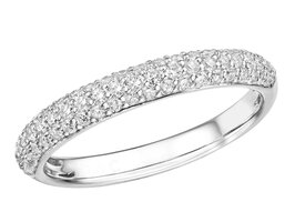 Bague dames or - Or blanc 18 ct | Sans Marque