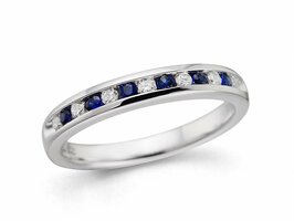 Bague dames or - Or blanc 18 ct | Sans Marque