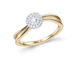 Bague dames or - Bicolore 18 ct | Sans Marque