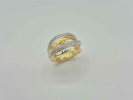 Bague dames or - Bicolore 18 ct | JA 1970