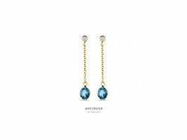 Boucles d'oreilles or - Or jaune 18 ct | Aucielle