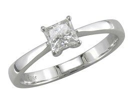 Bague dames or - Or blanc 18 ct | JA 1970