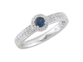 Bague dames or - Or blanc 18 ct | JA 1970