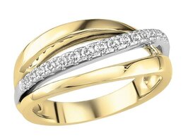 Bague dames or - Bicolore 18 ct | JA 1970