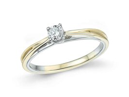 Bague dames or - Bicolore 18 ct | Emmilou
