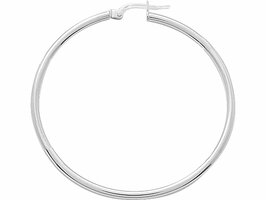Boucles d'oreilles or - Or blanc 18 ct | Sans Marque