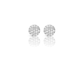 Boucles d'oreilles or - Or blanc 18 ct | One More