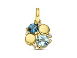 Pendentif or - Or jaune 18 ct | Sans Marque