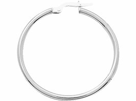 Boucles d'oreilles or - Or blanc 18 ct | Sans Marque
