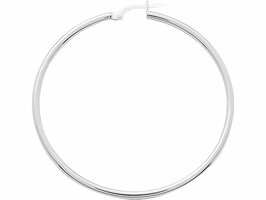 Boucles d'oreilles or - Or blanc 18 ct | Sans Marque