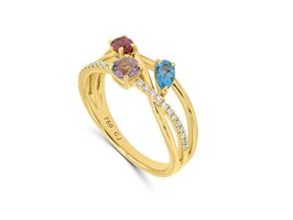 Bague dames or - Or jaune 18 ct | Sans Marque