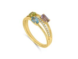 Bague dames or - Or jaune 18 ct | Sans Marque