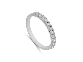 Bague dames or - Or blanc 18 ct | Sans Marque