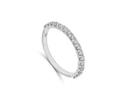 Bague dames or - Or blanc 18 ct | Sans Marque