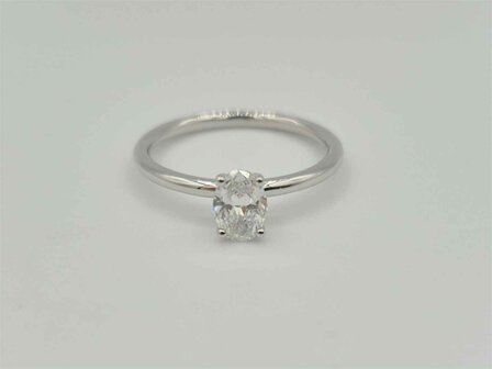 Bague dames or - Or blanc 18 ct | Sans Marque