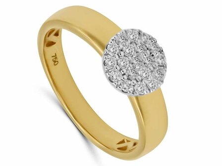 Bague dames or - Bicolore 18 ct | Sans Marque