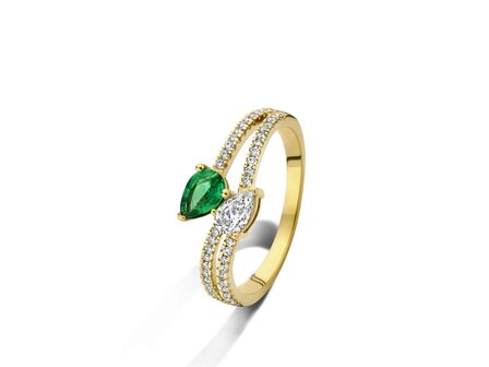 Bague dames or - Or jaune 18 ct | Sans Marque