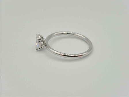 Bague dames or - Or blanc 18 ct | Sans Marque