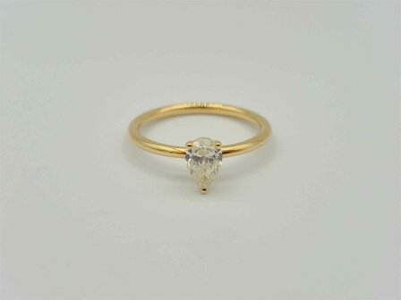 Bague dames or - Or jaune 18 ct | Sans Marque
