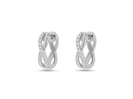 Boucles d&#039;oreilles or - Or blanc 18 ct | Sans Marque