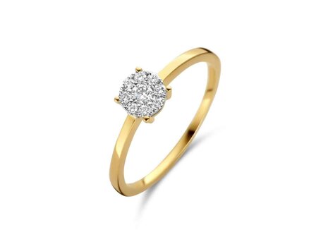 Bague dames or - Bicolore 18 ct | Femme Ador&eacute;e