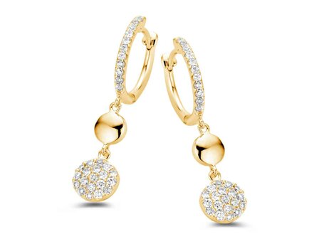 Boucles d&#039;oreilles or - Or jaune 18 ct | One More