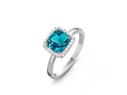 Bague dames or - Or blanc 18 ct | One More