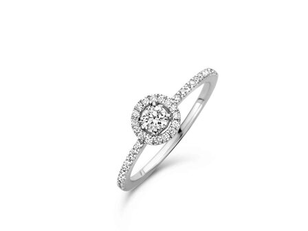 Bague dames or - Or blanc 18 ct | One More