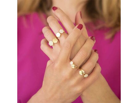 Bague dames or - Or jaune 18 ct | One More