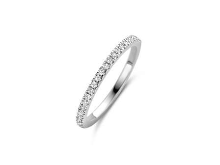 Bague dames or - Or blanc 18 ct | Sans Marque