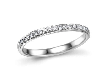 Bague dames or - Or blanc 18 ct | Sans Marque