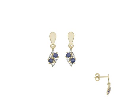 Boucles d&#039;oreilles or - Or jaune 18 ct | Sans Marque