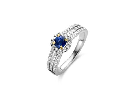 Bague dames or - Or blanc 18 ct | Sans Marque