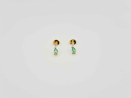 Boucles d&#039;oreilles or - Or jaune 18 ct | Sans Marque