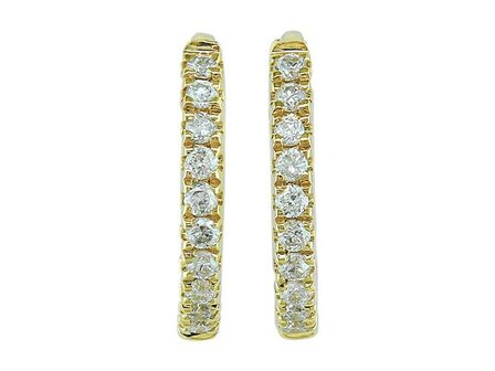 Boucles d&#039;oreilles or - Or jaune 18 ct | JA 1970