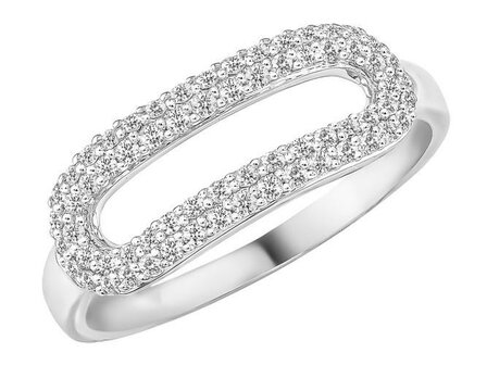Bague dames or - Or blanc 18 ct | JA 1970
