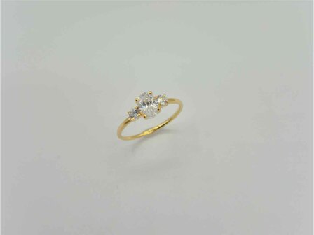 Bague dames or - Or jaune 18 ct | Elisabeth B.