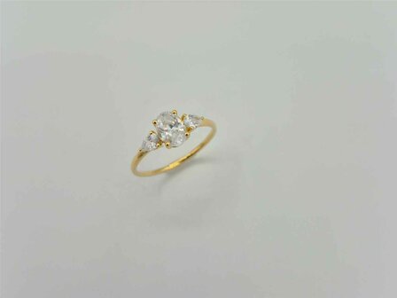 Bague dames or - Or jaune 18 ct | Elisabeth B.