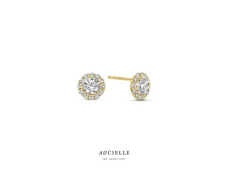 Boucles d&#039;oreilles or - Or jaune 18 ct | Aucielle