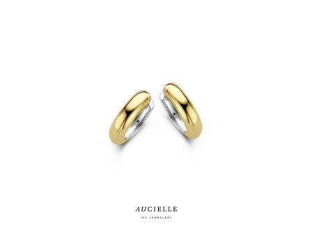Boucles d&#039;oreilles or - Bicolore 18 ct | Aucielle