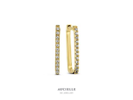 Boucles d&#039;oreilles or - Or jaune 18 ct | Aucielle