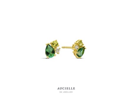 Boucles d&#039;oreilles or - Or jaune 18 ct | Aucielle