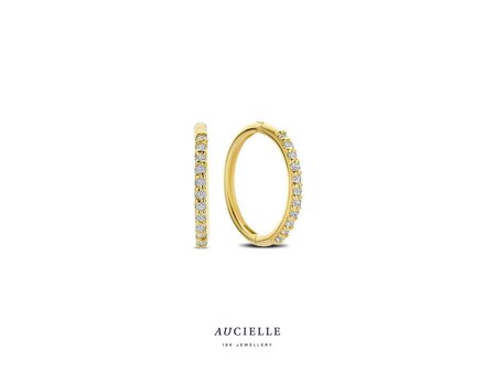 Boucles d&#039;oreilles or - Or jaune 18 ct | Aucielle