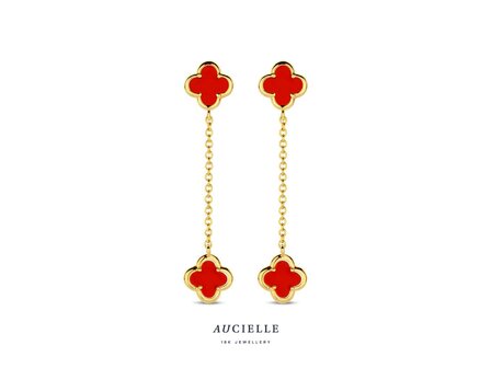 Boucles d&#039;oreilles or - Or jaune 18 ct | Aucielle
