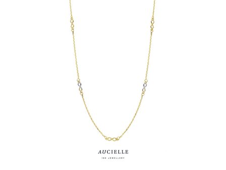 Cha&icirc;nes or - Bicolore 18 ct | Aucielle