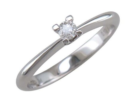 Bague dames or - Or blanc 18 ct | Legend