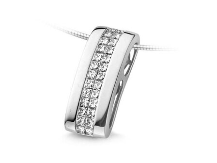 Pendentif or - Or blanc 18 ct | JA 1970