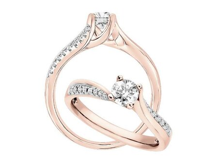 Bague dames or - Or blanc 18 ct | JA 1970